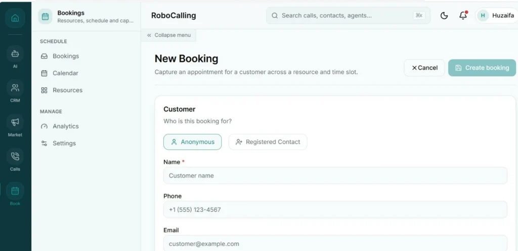 Omnipulse broadcast campaign builder